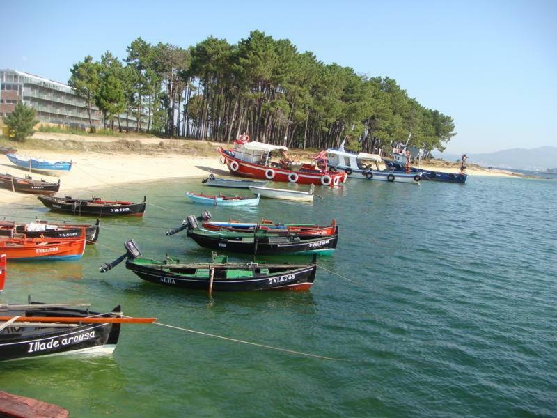 Excelente Apartamento En La Isla De Arosa Daire Dış mekan fotoğraf